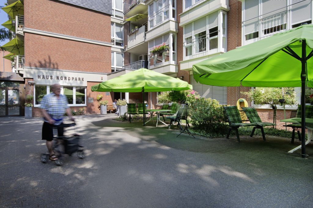 Außenansicht des Haus Nordpark in Neuss
