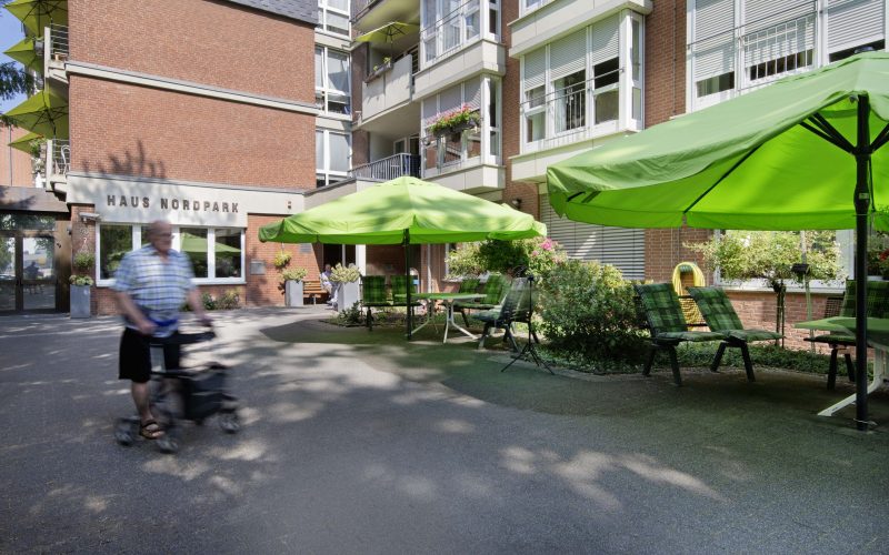 Außenansicht des Haus Nordpark in Neuss